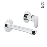 Mitigeur de lavabo avec garniture de vidage 1”1/4. Tuyaux d'alimentation électrique F 3/8”.